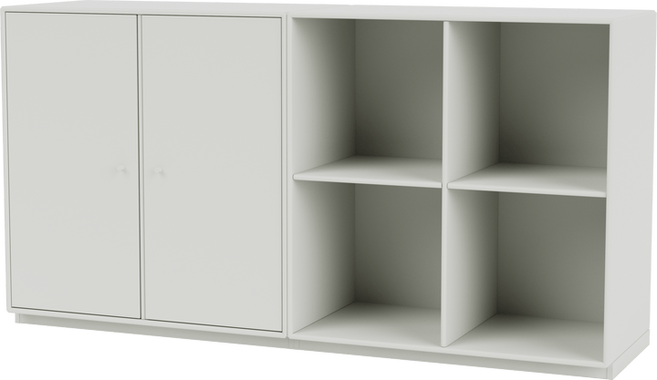 Pair Classic Sideboard - With Plinth Base - Montana - Shelving - Nordic - 1.2" - HORNE