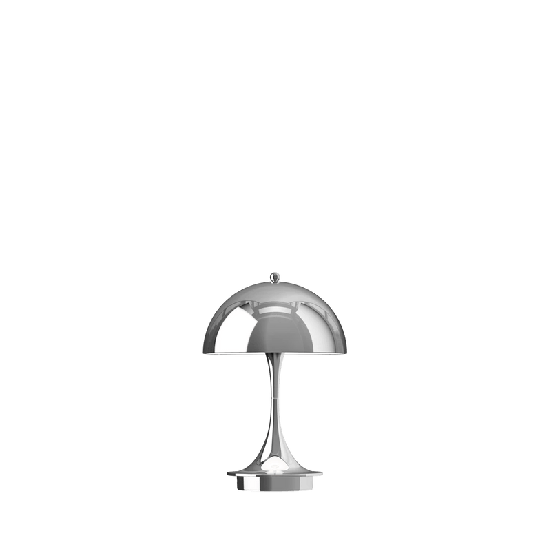 Panthella 160 Portable Table Lamp - Louis Poulsen Table + Task - Coral - HORNE