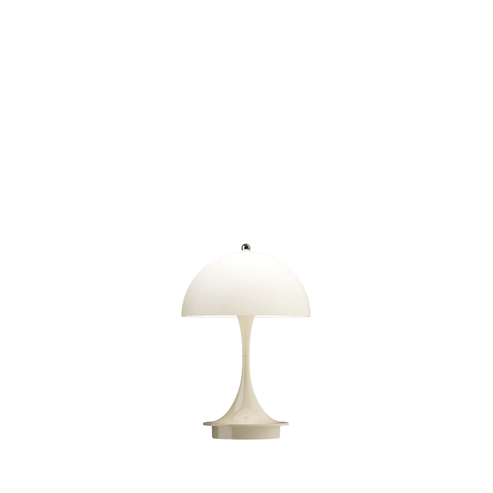 Panthella 160 Portable Table Lamp - Louis Poulsen Table + Task - Beige Opal - HORNE