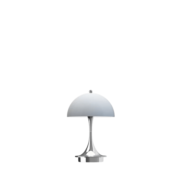 Panthella 160 Portable Table Lamp - Louis Poulsen Table + Task - Grey Opal - HORNE