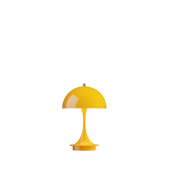 Panthella 160 Portable Table Lamp - Louis Poulsen Table + Task - Yellow - HORNE