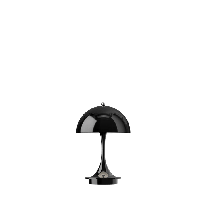 Panthella 160 Portable Table Lamp - Louis Poulsen Table + Task - Black - HORNE