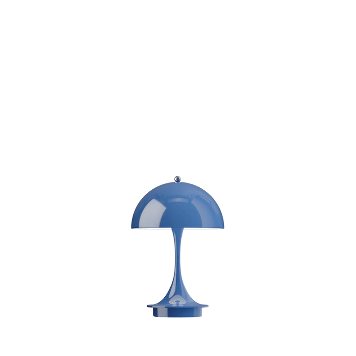 Panthella 160 Portable Table Lamp - Louis Poulsen Table + Task - Indigo - HORNE
