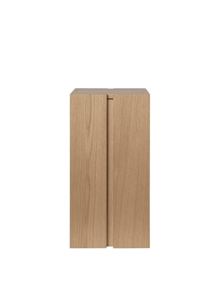 Parcel Pedestal - H60 - Natural - Ferm Living Tables + Desks - HORNE