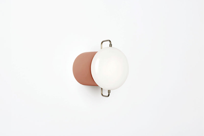 Park I Wall Light - Workstead - Wall Sconces - Black Enamel - Brushed Nickel - HORNE