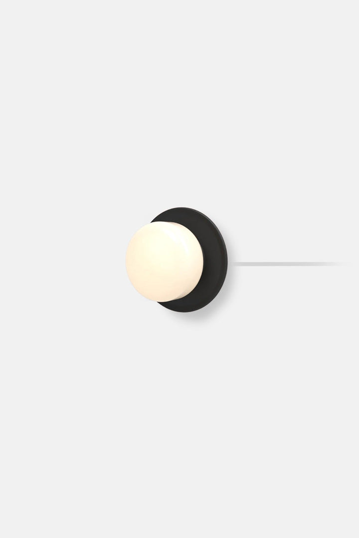 Pastille 1 Disc Corded - Droplet - RBW Lighting - Matte Black - 2700K (warm white) - Corded Plug - in (Back) / 120V Input - HORNE