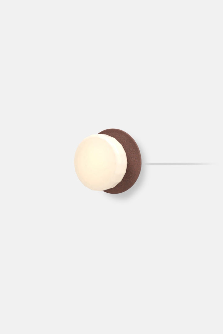 Pastille 1 Disc Corded - Faceted - RBW Lighting - Breccia - 2700K (warm white) - Corded Plug - in (Back) / 120V Input - HORNE