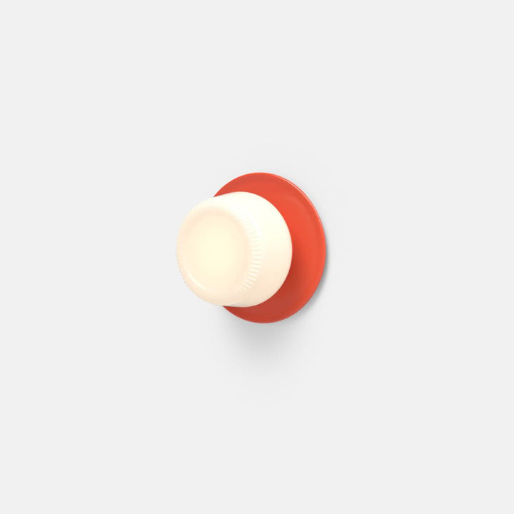 Pastille 1 Disc - Ribbed - RBW Lighting - Vermilion - 2700K (warm white) - IP 20 - HORNE
