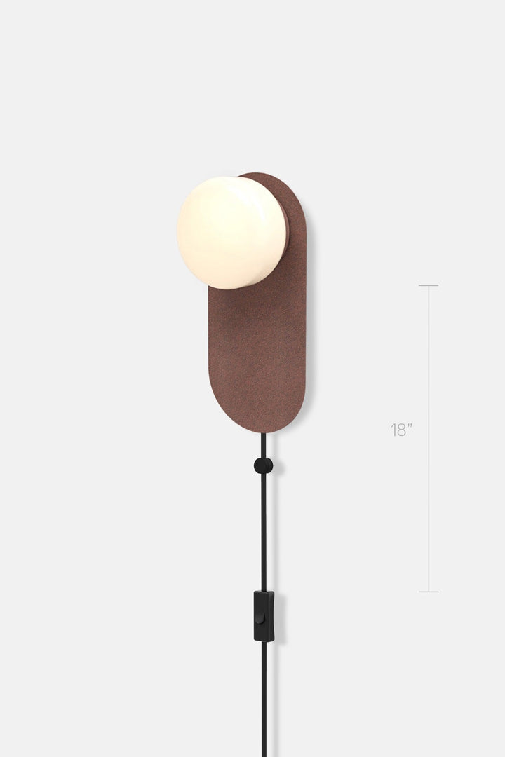 Pastille 1 Wayfind Corded - Droplet - RBW Lighting - Breccia - 2700K (warm white) - Corded Plug - in (Bottom) w. Toggle Switch / 120V Input - HORNE