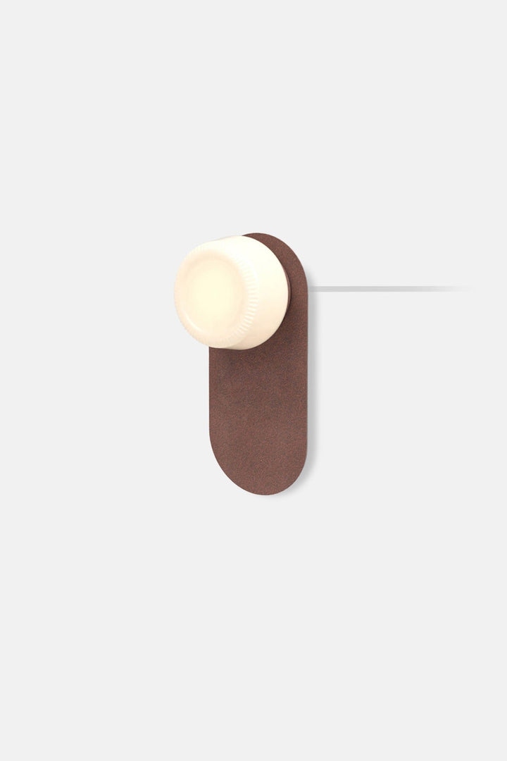 Pastille 1 Wayfind Corded - Ribbed - RBW Lighting - Breccia - 2700K (warm white) - Corded Plug - in (Back) / 120V Input - HORNE