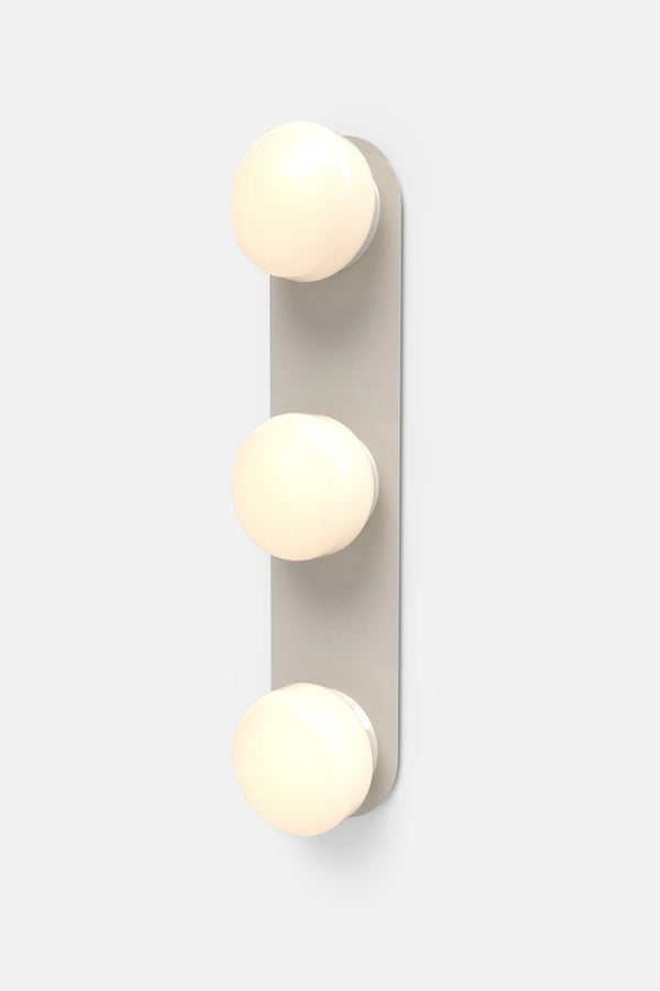 Pastille 3 Vanity - Droplet - RBW Lighting - Silk Grey - 2700K (warm white) - IP 20 - HORNE