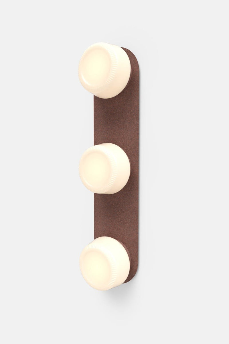 Pastille 3 Vanity - Ribbed - RBW Lighting - Matte White - 2700K (warm white) - IP 20 - HORNE