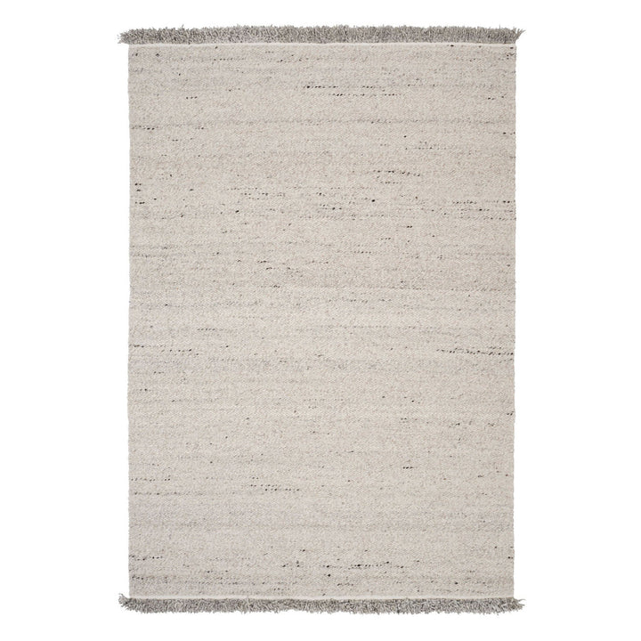Peaceful Parity rug in White 200x300 (6.6' x 9.8')