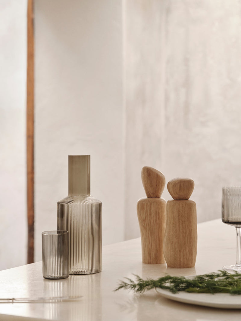 Pebble Grinder - Ferm Living - Kitchen Tools - Dark Brown - HORNE