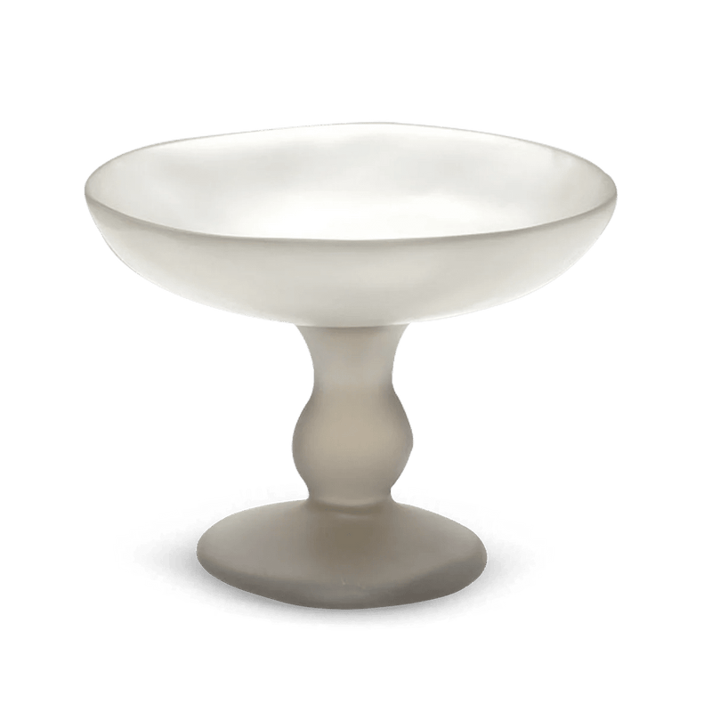Pedestal Bowl - Tina Frey Serveware - Large - White - HORNE