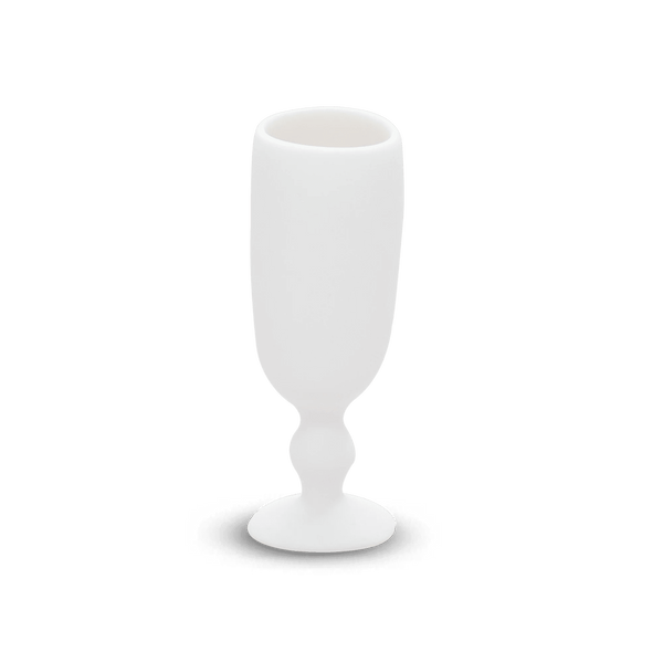 Pedestal Bud Vase - Tina Frey Decorative Objects - White - HORNE