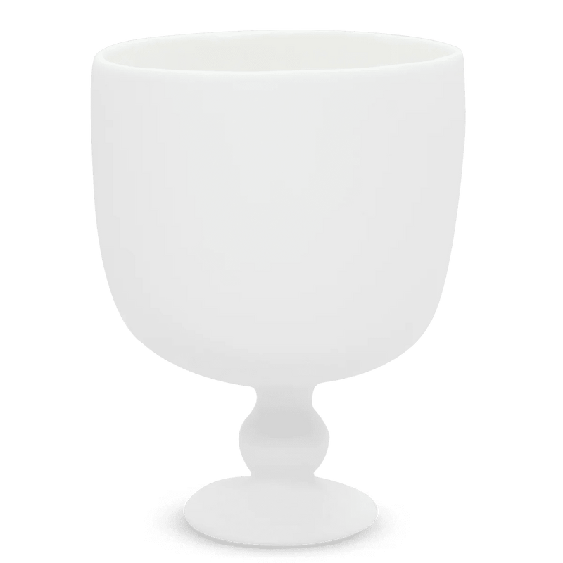 Pedestal Champagne Bucket - Tina Frey Serveware - White - HORNE