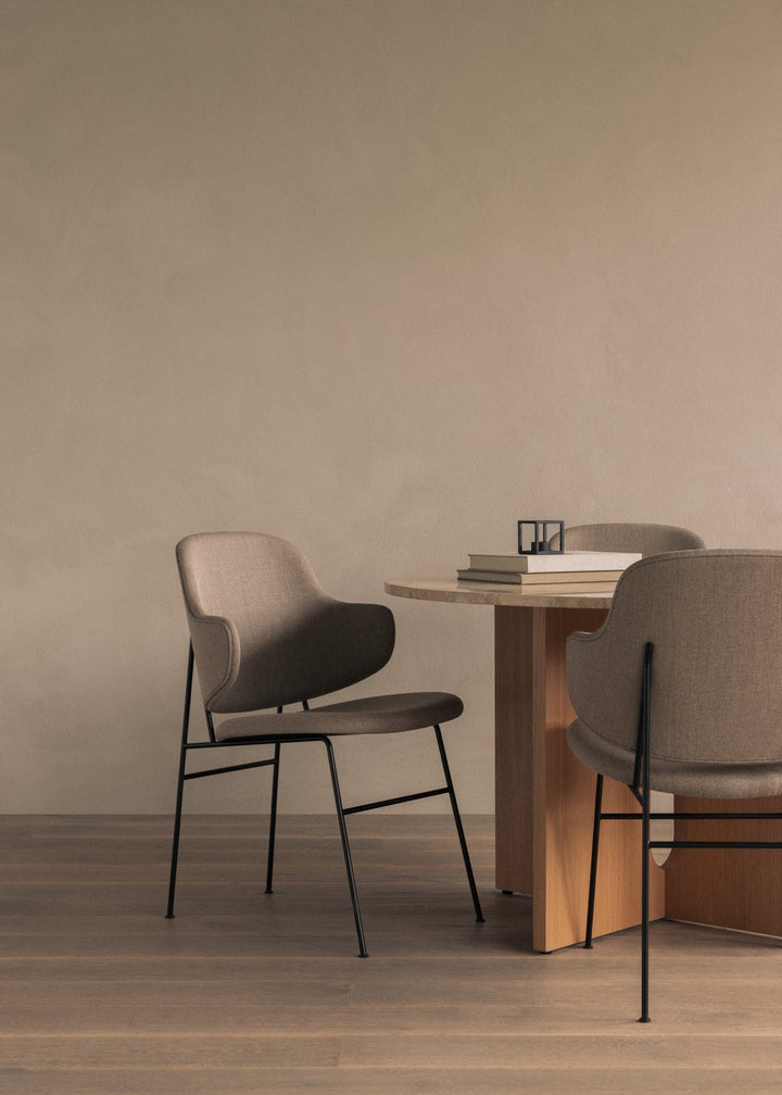 Penguin Dining Chair - Fully Upholstered - Audo Copenhagen - Chairs - Re - Wool 218 - HORNE