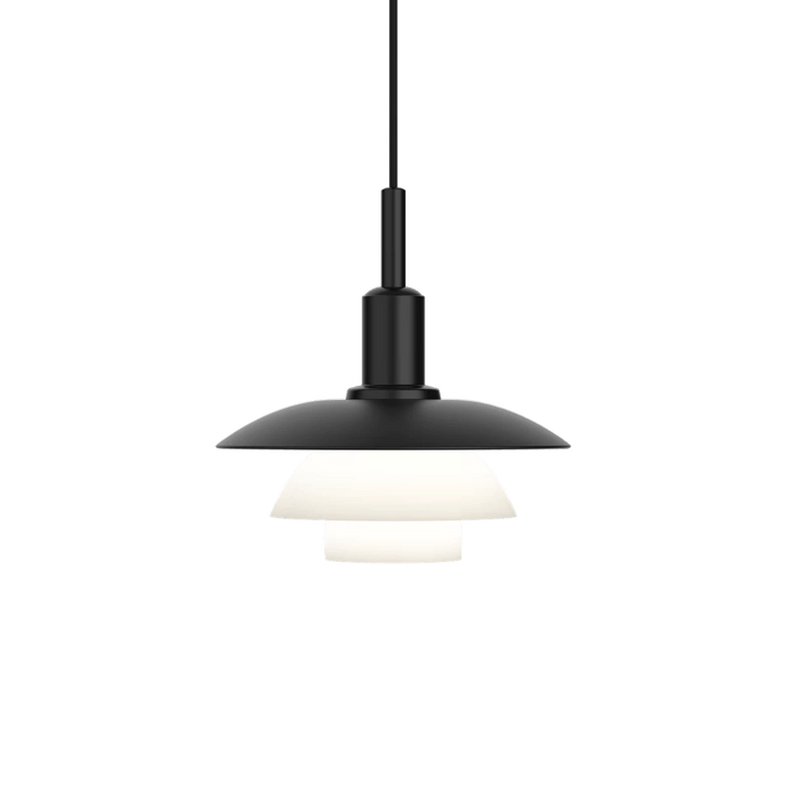 PH 3/3 Pendant - Louis Poulsen Pendants - Metal Black/Opal Glass - HORNE