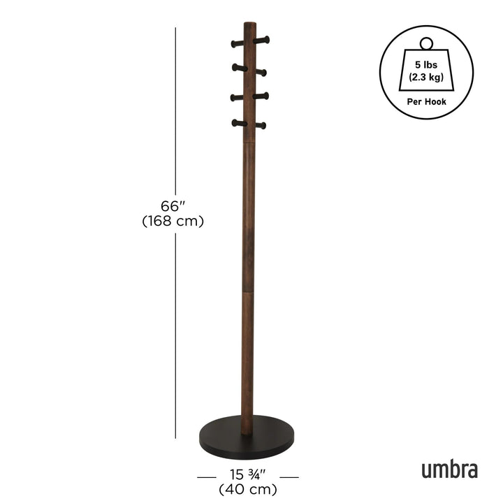 Pillar Coat Rack - Umbra Coat + Key Racks - HORNE