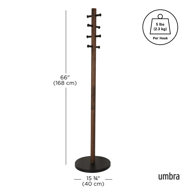 Pillar Coat Rack - Umbra Coat + Key Racks - HORNE