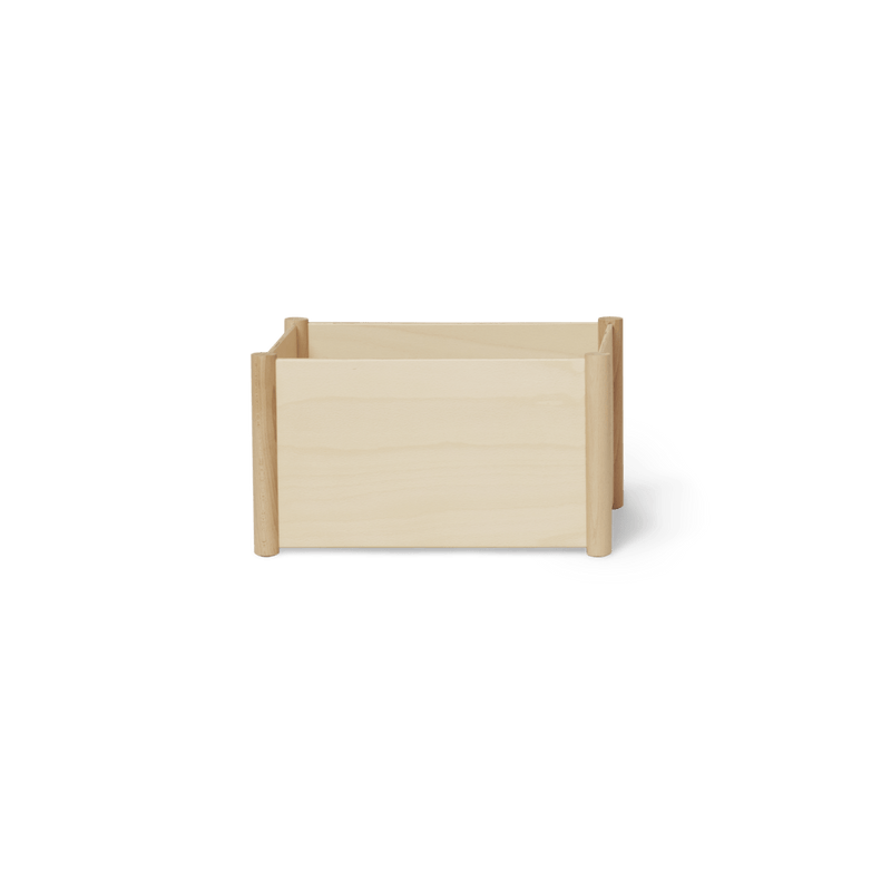 Pillar Storage Box - Form + Refine Storage + Organization - Medium - Beech - HORNE