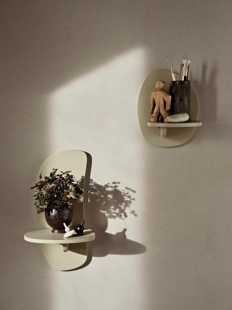 Pilu Shelf - Ferm Living Shelving - Small - Cashmere - HORNE