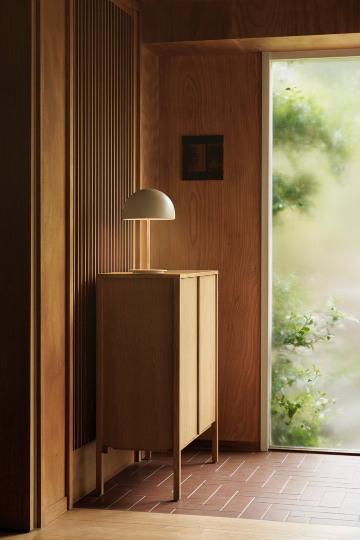 Pin Table Lamp - CITTA Table + Task - Bone - HORNE