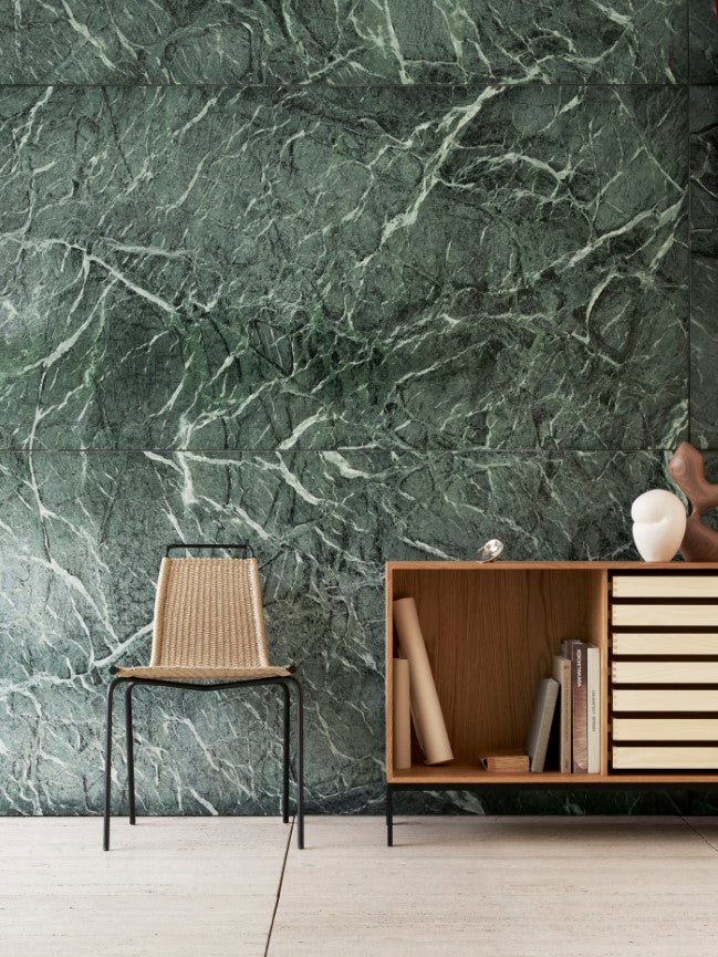 PK1 Chair - Natural Paper Cord - Carl Hansen & Son Chairs - black powder coated steel - HORNE