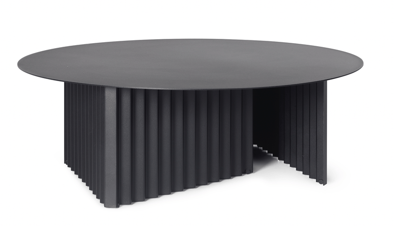 Plec Round Coffee Table - Large - RS Barcelona - Tables + Desks - Green Steel - HORNE