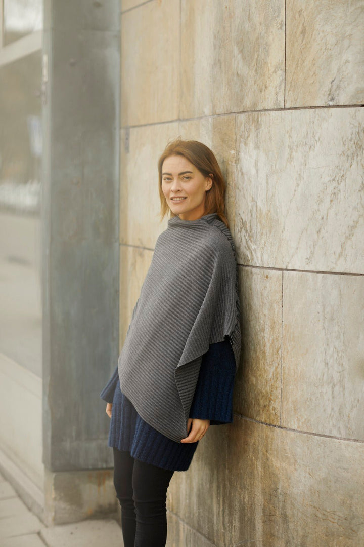 Pleece Poncho - Design House Stockholm - Dark Grey - HORNE