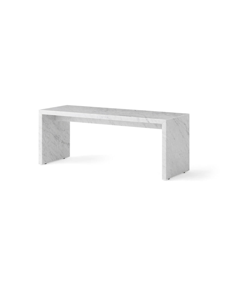 Plinth - Audo Copenhagen - Tables + Desks - Tall - Calacatta Viola Marble - HORNE