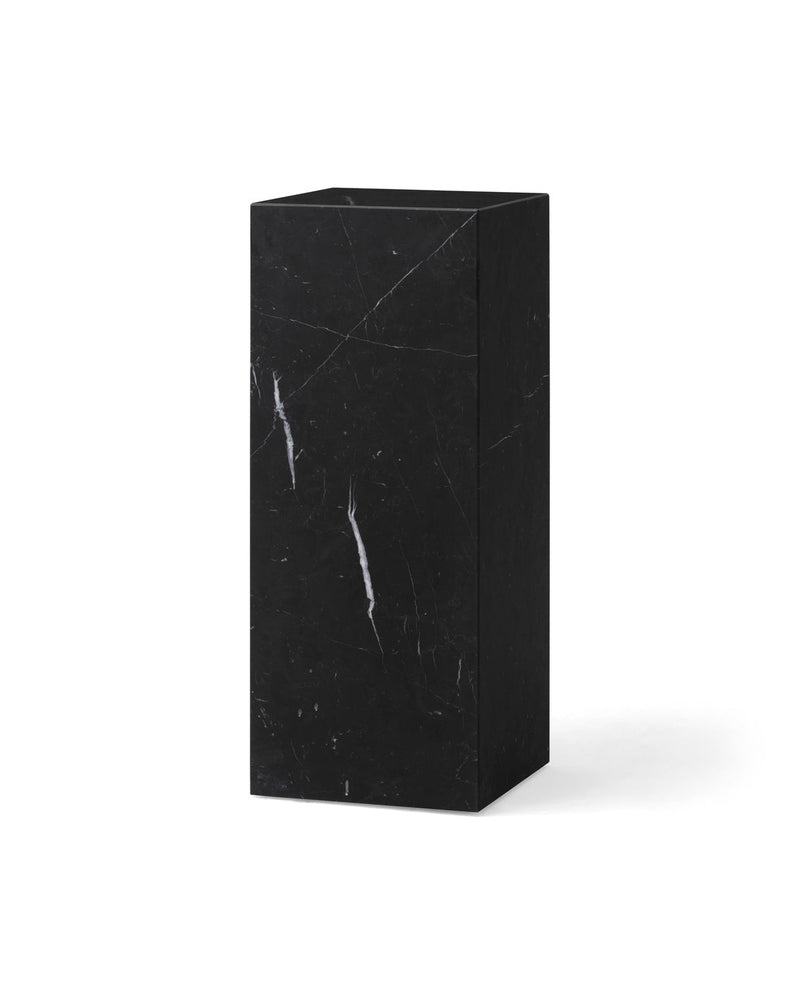 Plinth - Audo Copenhagen - Tables + Desks - Tall - Calacatta Viola Marble - HORNE