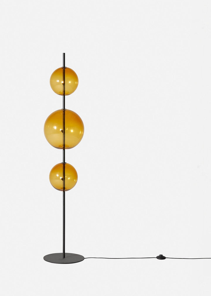 Point Modular Floor Lamp - CITTA Floor Lamps - Amber - HORNE