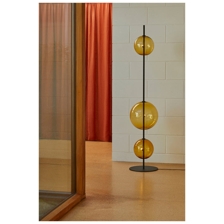 Point Modular Floor Lamp - CITTA Floor Lamps - Amber - HORNE