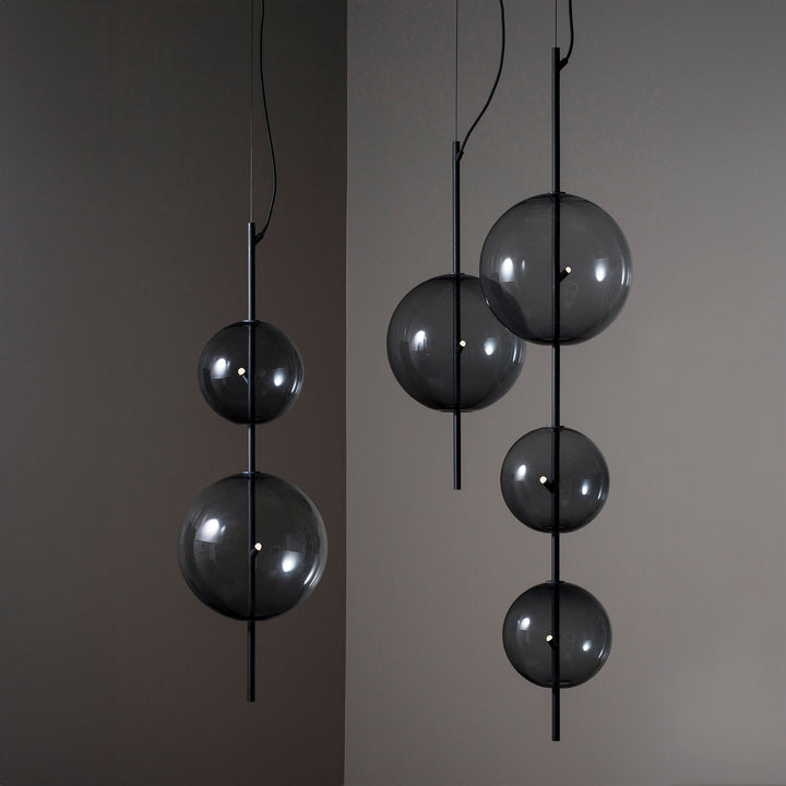 Point Pendant - CITTA Pendants - Large - Black - HORNE