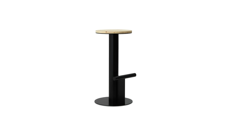 Pole Barstool 75 cm - Normann Copenhagen Barstools - Pine/Black - HORNE