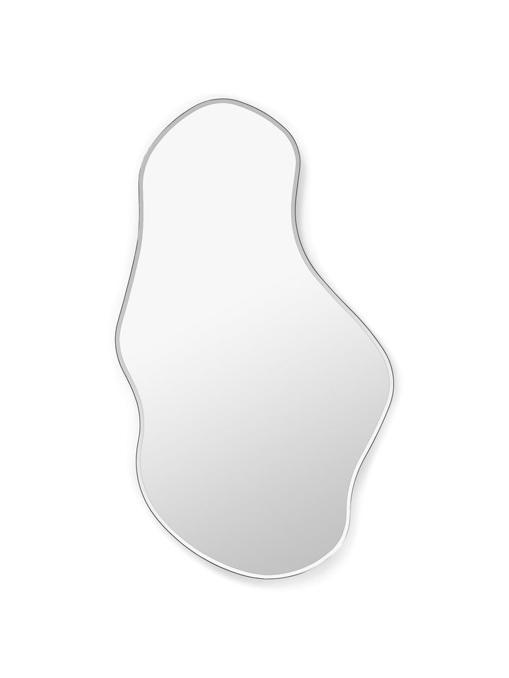 Ferm Living Pond Mirror - Mirrors - Large - Dark Chrome - HORNE