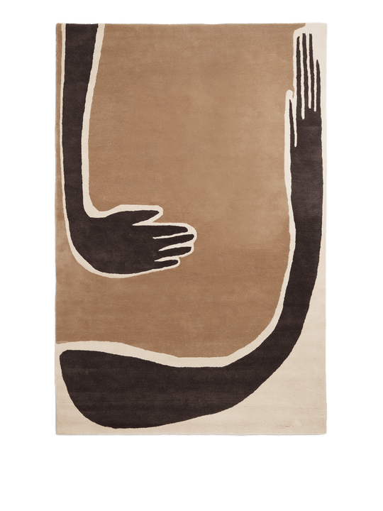 Pose Tufted Rug - Ferm Living - Rugs - 118.1" x 78.7" - HORNE