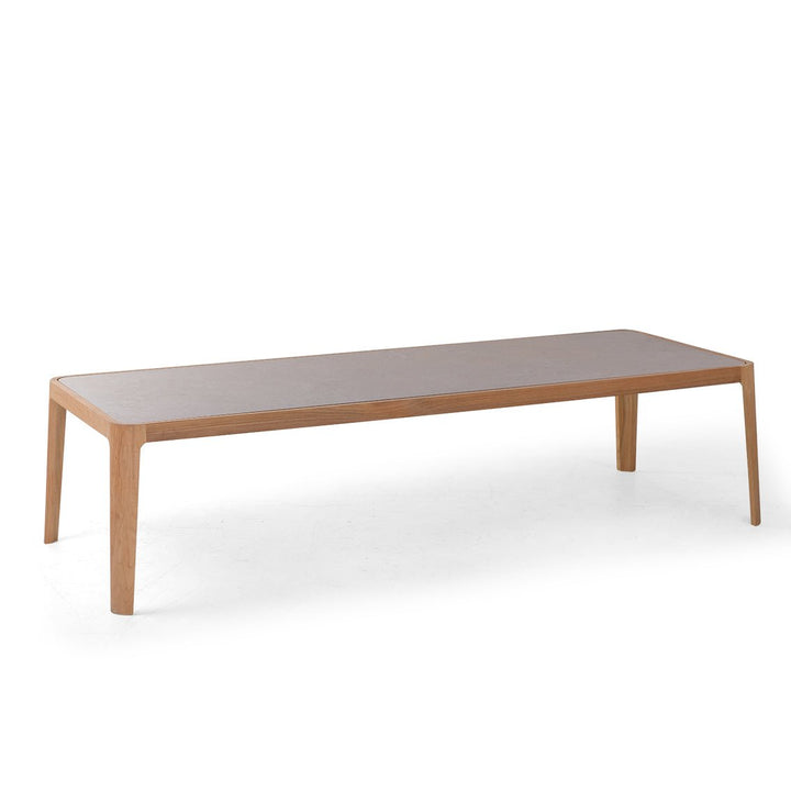 Positano Dining Table - BETACO Tables + Desks - 86.6"W / Teak - HORNE