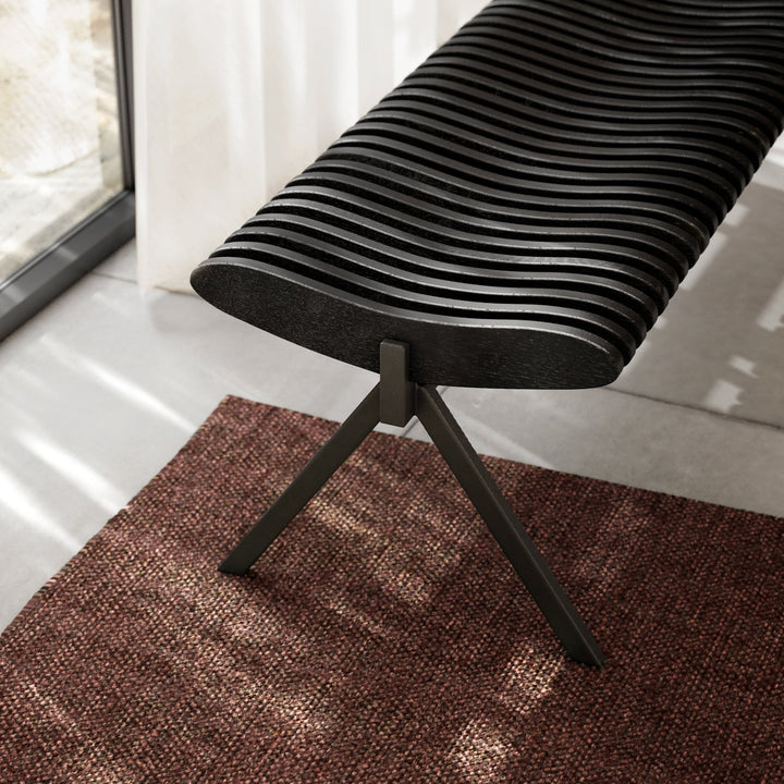 Prelude Bench - Per/Use Stools + Benches + Ottomans - Large - Matte Black - Walnut Natural Oiled - HORNE