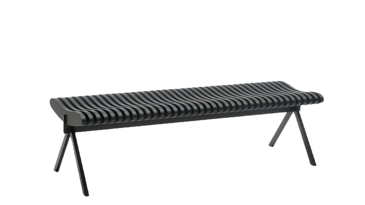 Prelude Bench - Per/Use Stools + Benches + Ottomans - Large - Matte Black - Walnut Natural Oiled - HORNE