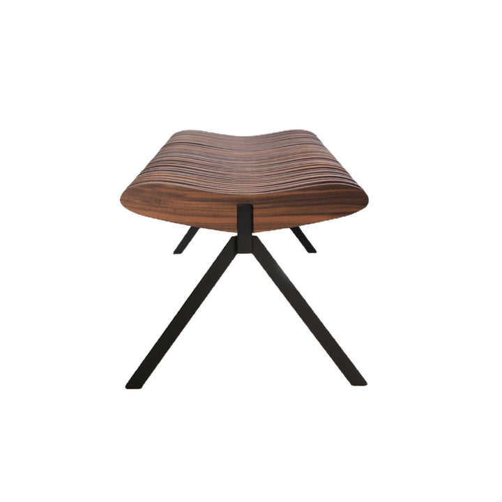 Prelude Bench - Per/Use Stools + Benches + Ottomans - Large - Matte Black - Walnut Natural Oiled - HORNE