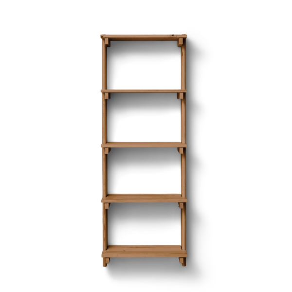 Beam Shelf 5, Deep Brown Pine - Form & Refine - HORNE
