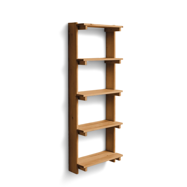 Beam Shelf 5, Deep Brown Pine - Form & Refine - HORNE