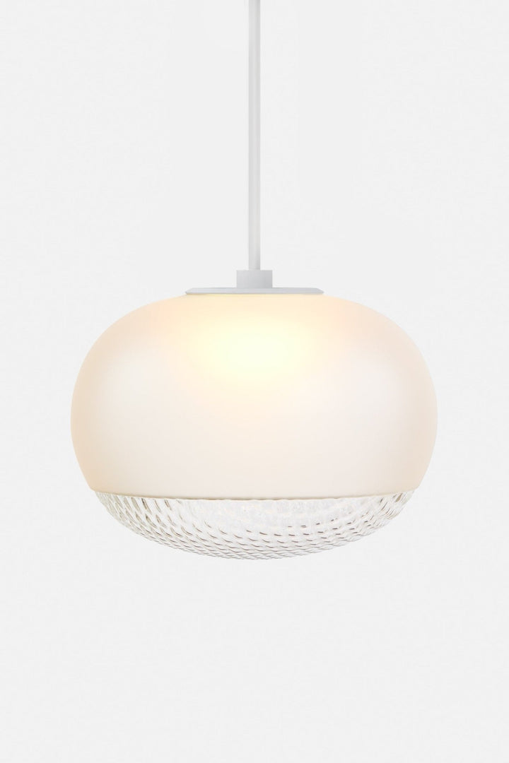 Print Pendant - RBW Lighting - Stem Mount - Clear/Frosted Glass - 2700K (warm white) - HORNE