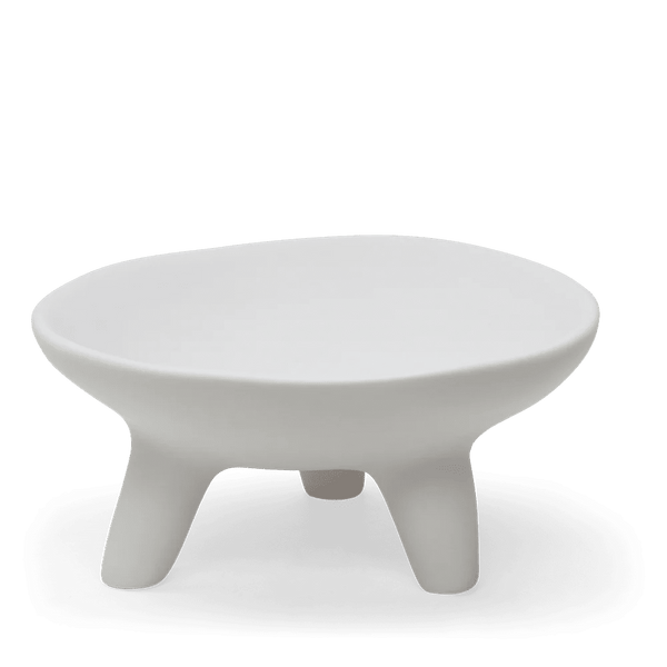 Puddle Elevated Bowl - Tina Frey Serveware - Large - White - HORNE
