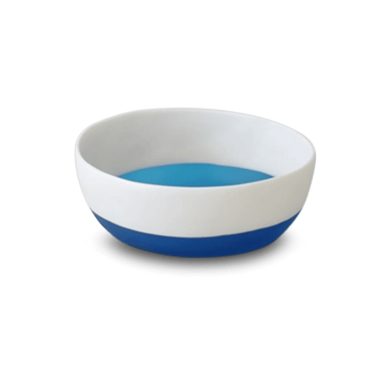 Purist Duo Bowl - Tina Frey Serveware - Extra Large - Half Grey With White Top - HORNE