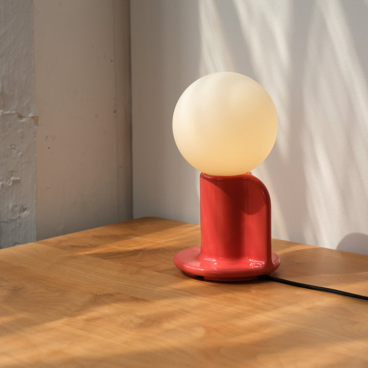 Q Lamp - Misewell Lamps - Vermilion - HORNE