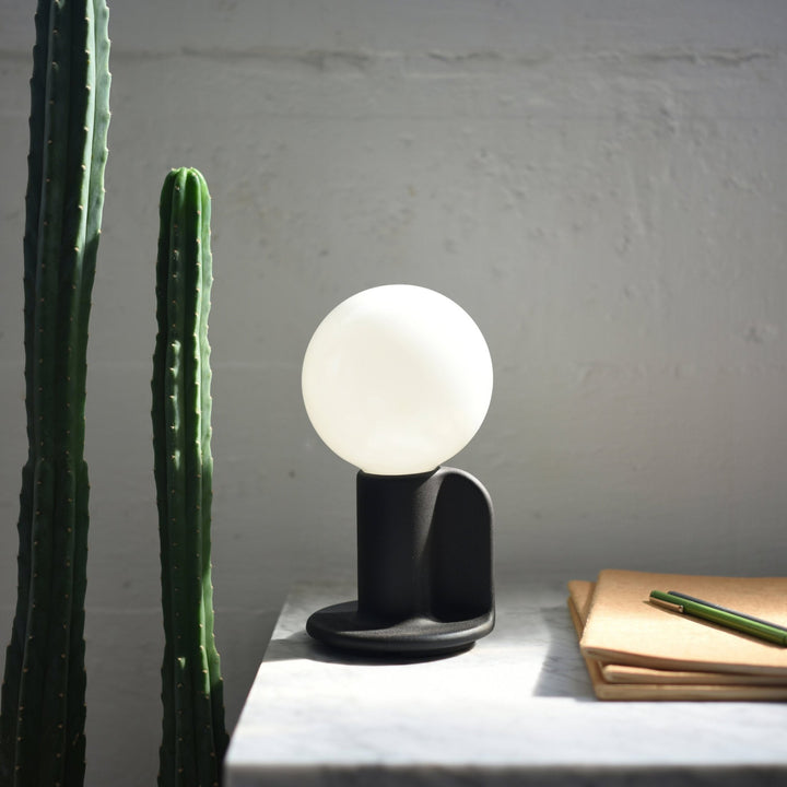 Q Lamp - Misewell Lamps - Black - HORNE
